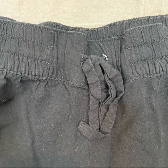 Aerie Black Lightweight Cinch Hem Drawstring Waist Jogger Pants Small - Picture 3 of 8